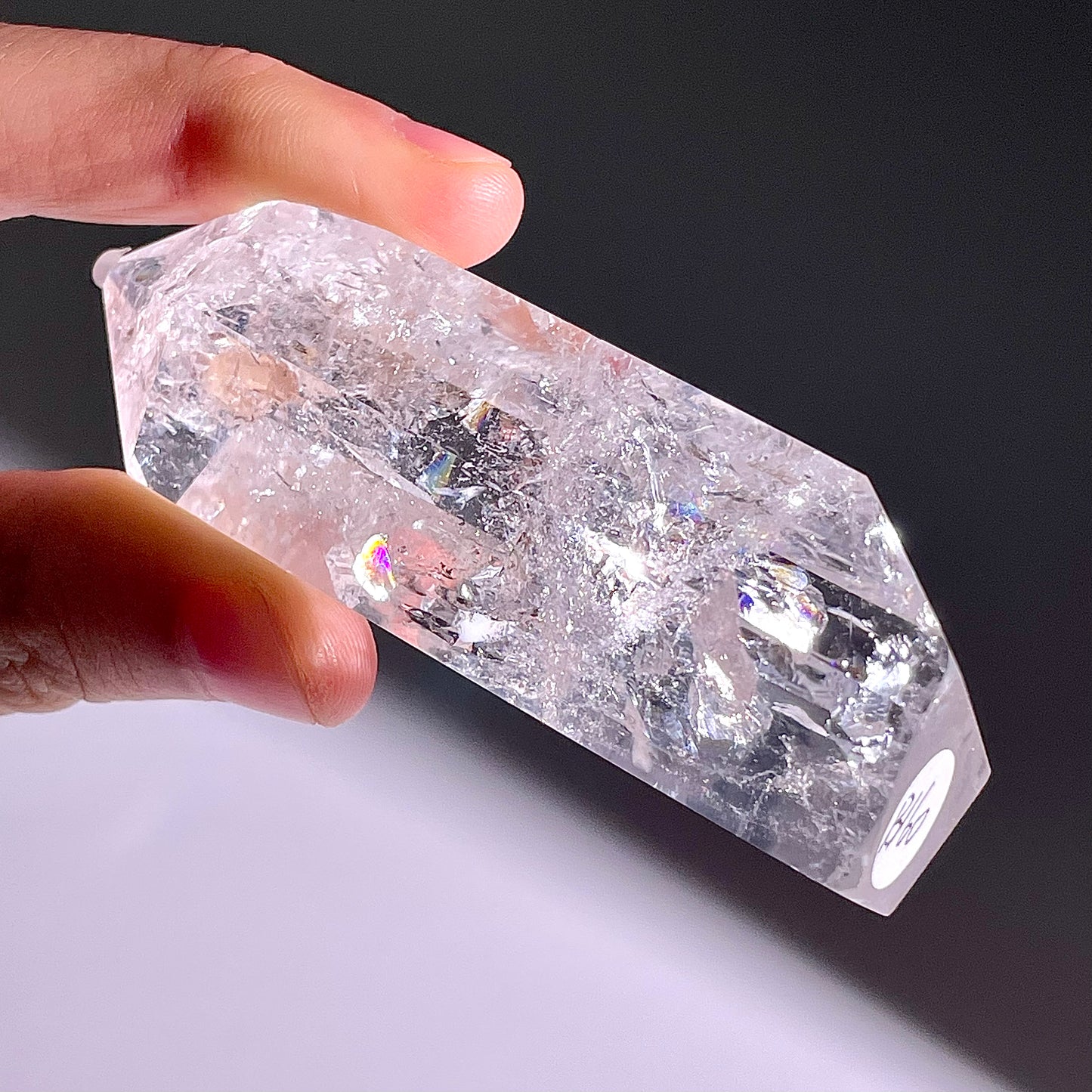 B160◇１点物◇水晶アゼツライト  ピラー◇76×20×23mm◇天然石・鉱物・パワーストーン