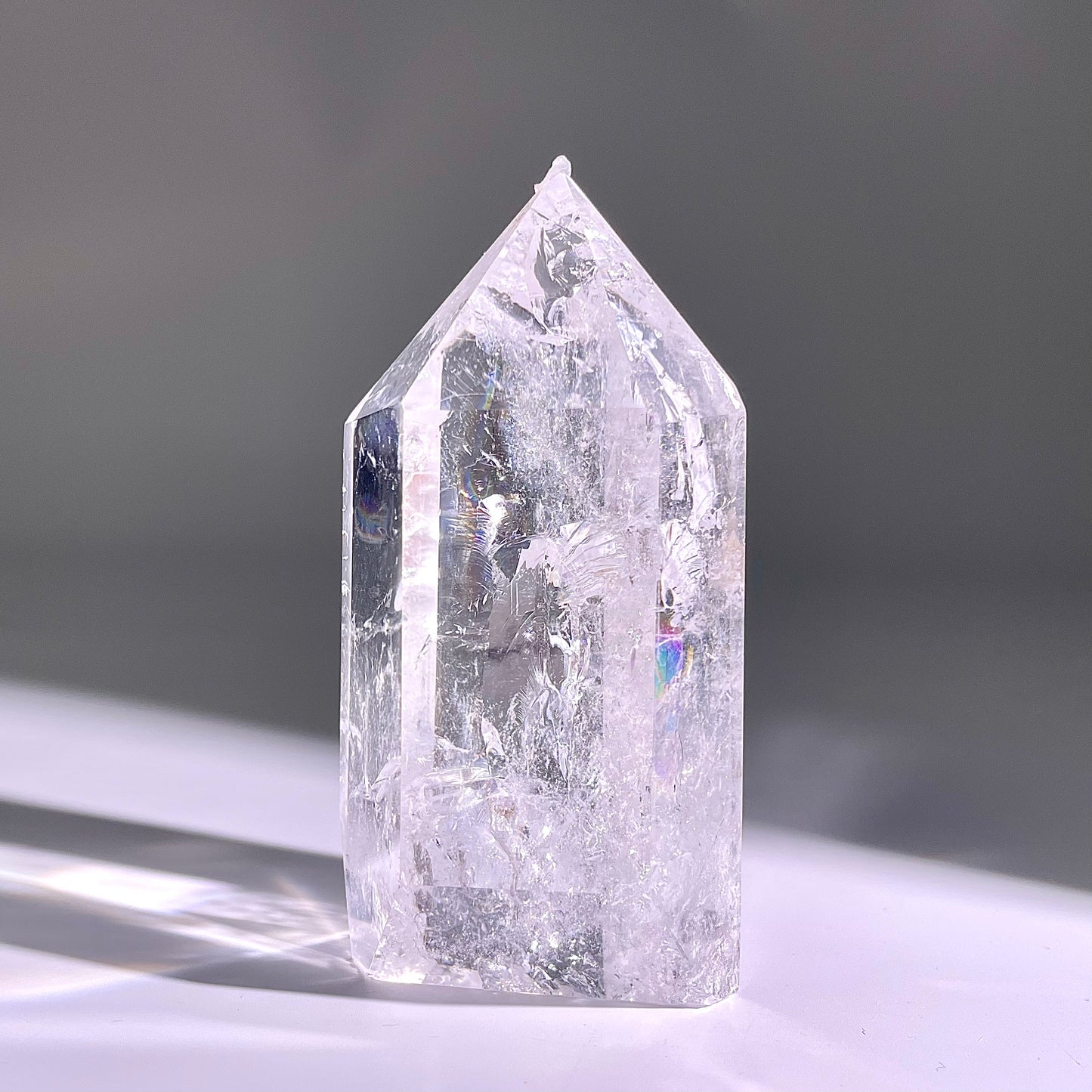 B161◇１点物◇水晶アゼツライト  ピラー◇93×48×42mm◇天然石・鉱物・パワーストーン