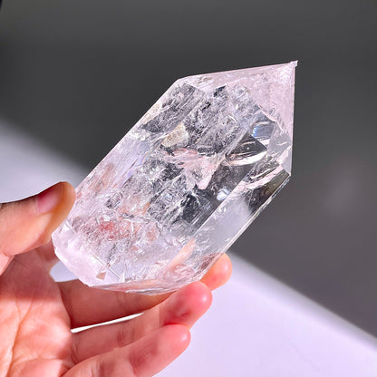 B161◇１点物◇水晶アゼツライト  ピラー◇93×48×42mm◇天然石・鉱物・パワーストーン