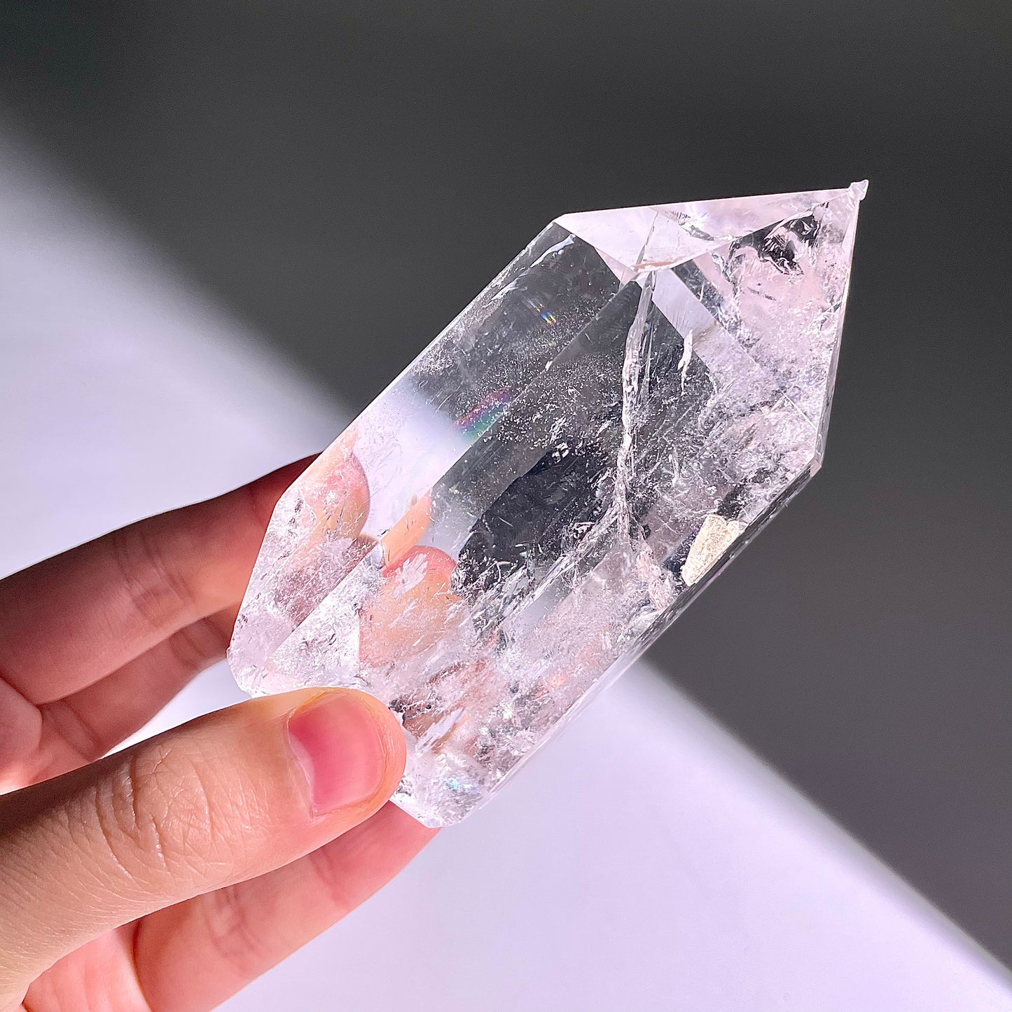 B161◇１点物◇水晶アゼツライト  ピラー◇93×48×42mm◇天然石・鉱物・パワーストーン