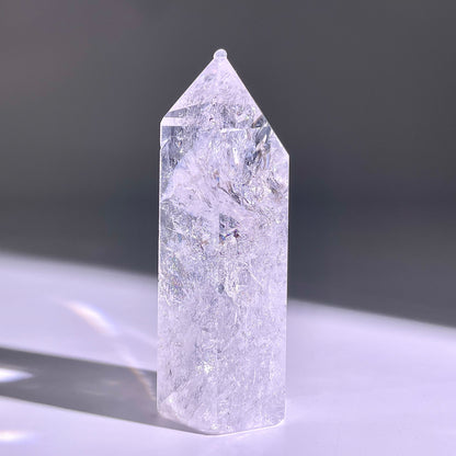 B163◇１点物◇水晶アゼツライト  ピラー◇82×31×20mm◇天然石・鉱物・パワーストーン