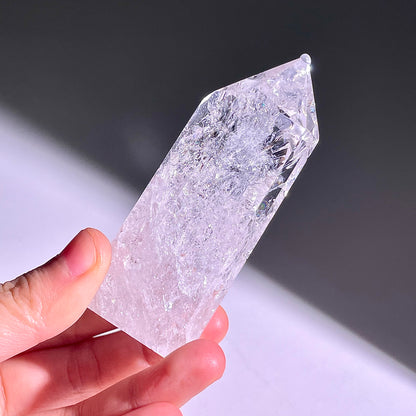 B163◇１点物◇水晶アゼツライト  ピラー◇82×31×20mm◇天然石・鉱物・パワーストーン