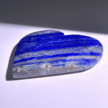 B166◇１点物◇ラピスラズリ ハート◇97×133×14mm天然石・鉱物・パワーストーン