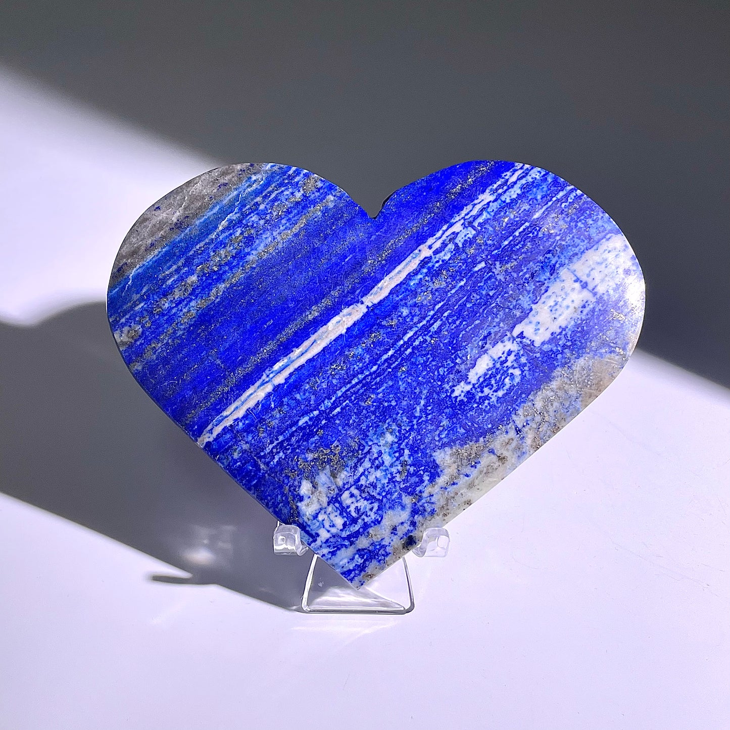 B167◇１点物◇ラピスラズリ ハート◇96×141×10mm天然石・鉱物・パワーストーン