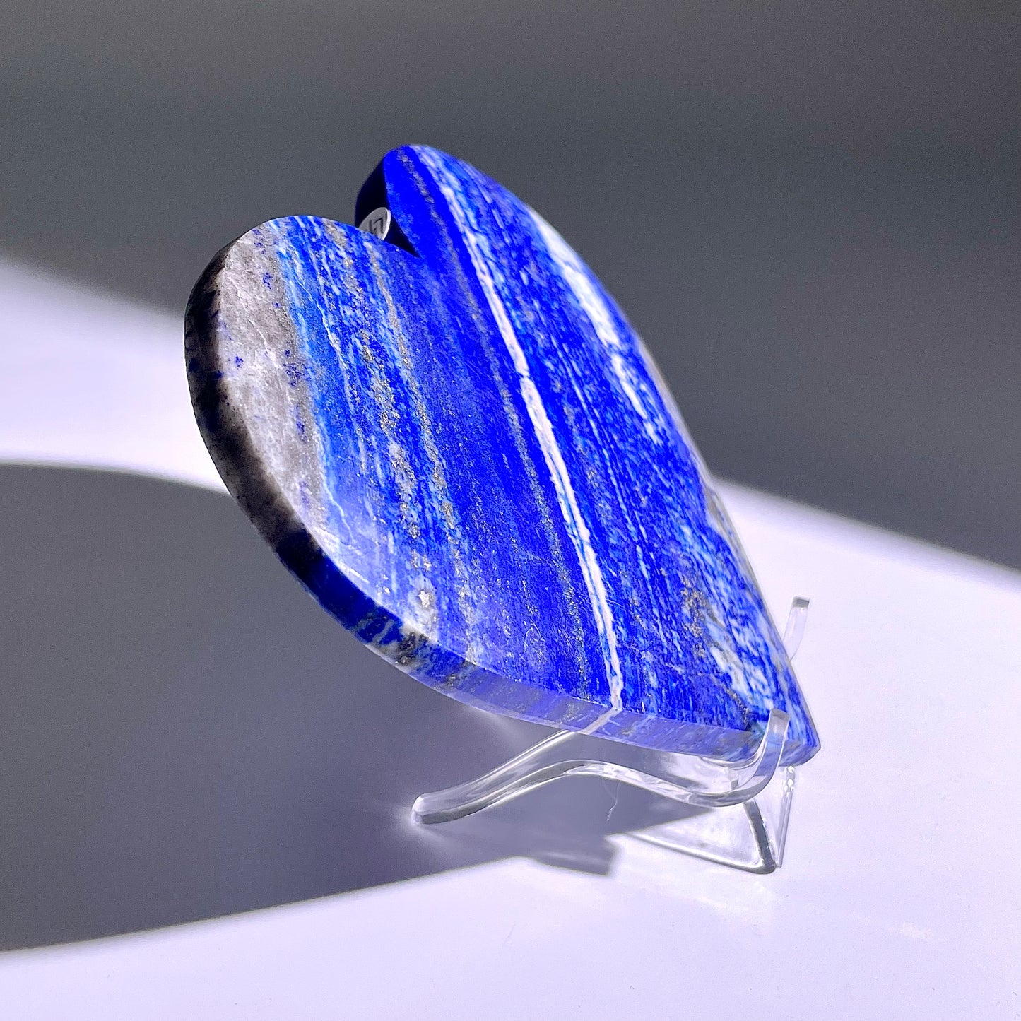 B167◇１点物◇ラピスラズリ ハート◇96×141×10mm天然石・鉱物・パワーストーン