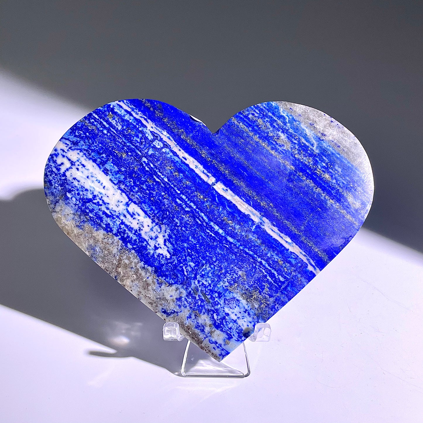 B167◇１点物◇ラピスラズリ ハート◇96×141×10mm天然石・鉱物・パワーストーン