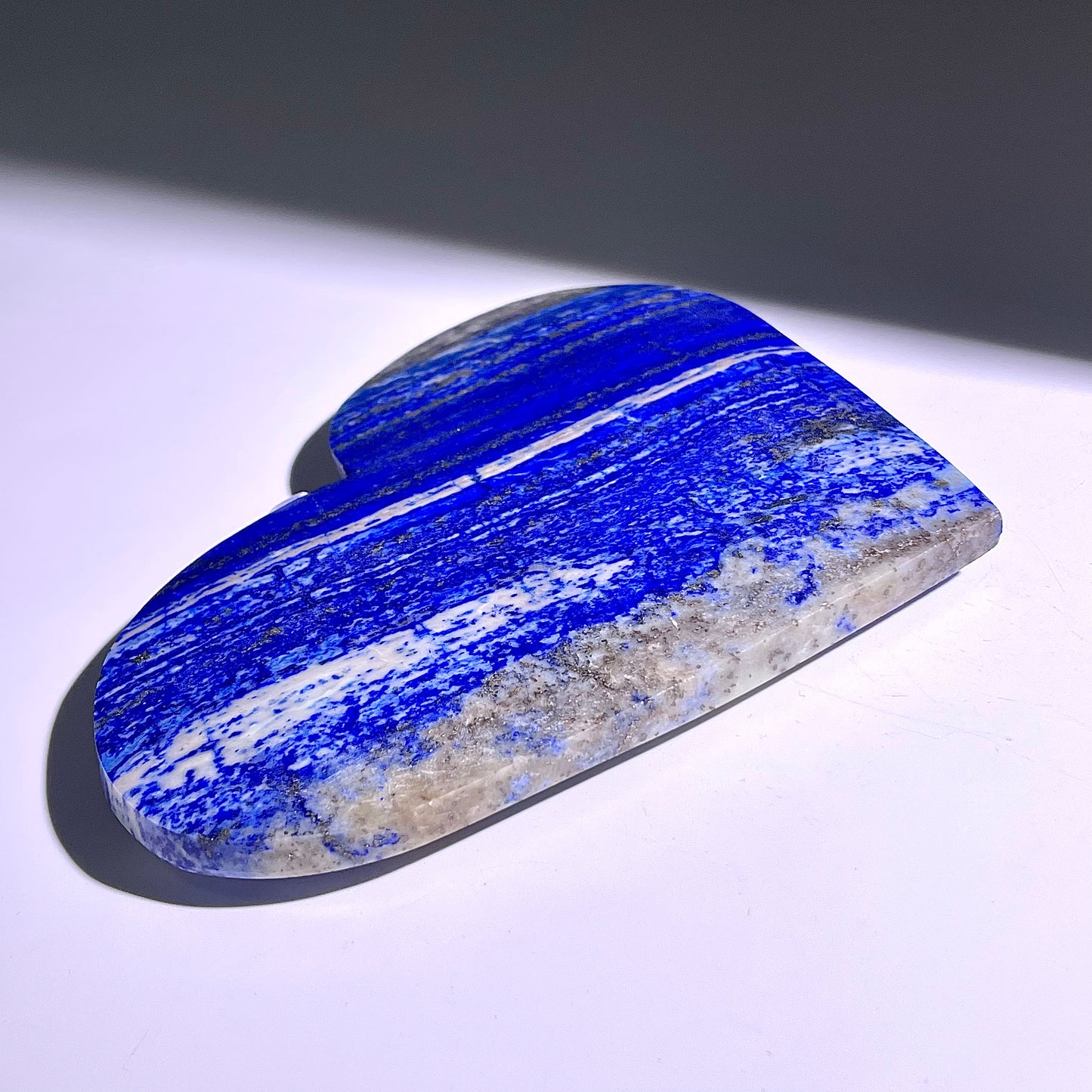 B167◇１点物◇ラピスラズリ ハート◇96×141×10mm天然石・鉱物・パワーストーン