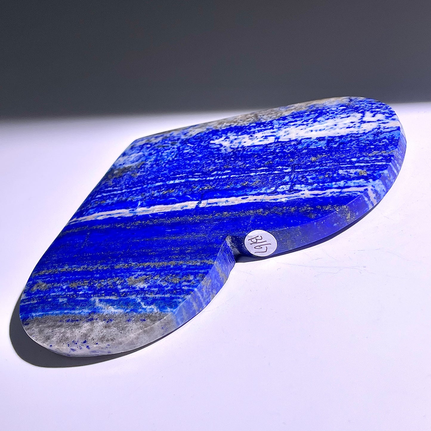 B167◇１点物◇ラピスラズリ ハート◇96×141×10mm天然石・鉱物・パワーストーン