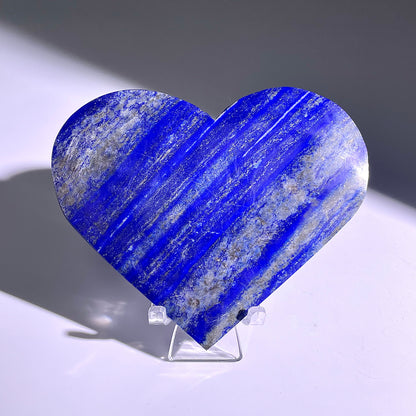 B168◇１点物◇ラピスラズリ ハート◇89×124×13mm天然石・鉱物・パワーストーン