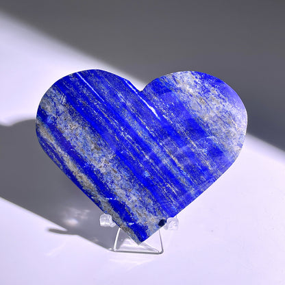 B168◇１点物◇ラピスラズリ ハート◇89×124×13mm天然石・鉱物・パワーストーン