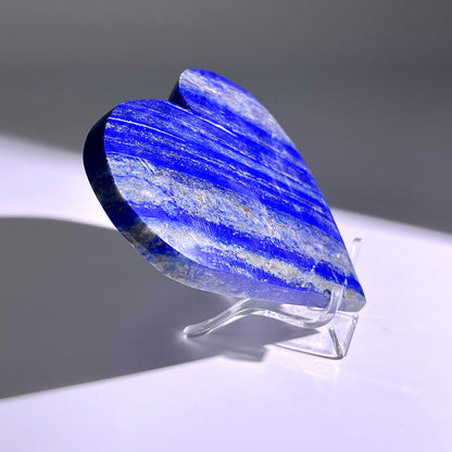 B168◇１点物◇ラピスラズリ ハート◇89×124×13mm天然石・鉱物・パワーストーン