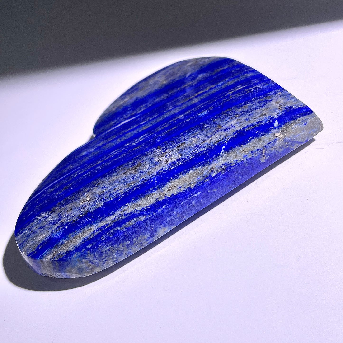 B168◇１点物◇ラピスラズリ ハート◇89×124×13mm天然石・鉱物・パワーストーン