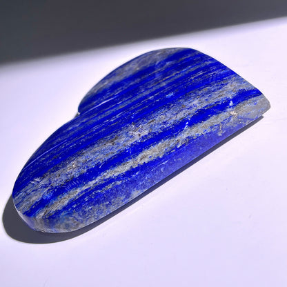 B168◇１点物◇ラピスラズリ ハート◇89×124×13mm天然石・鉱物・パワーストーン