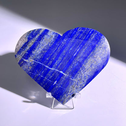 B169◇１点物◇ラピスラズリ ハート◇90×126×11mm天然石・鉱物・パワーストーン