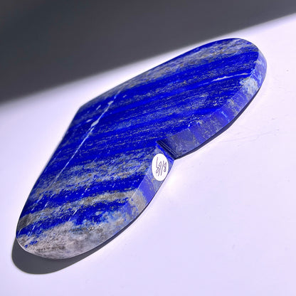 B169◇１点物◇ラピスラズリ ハート◇90×126×11mm天然石・鉱物・パワーストーン
