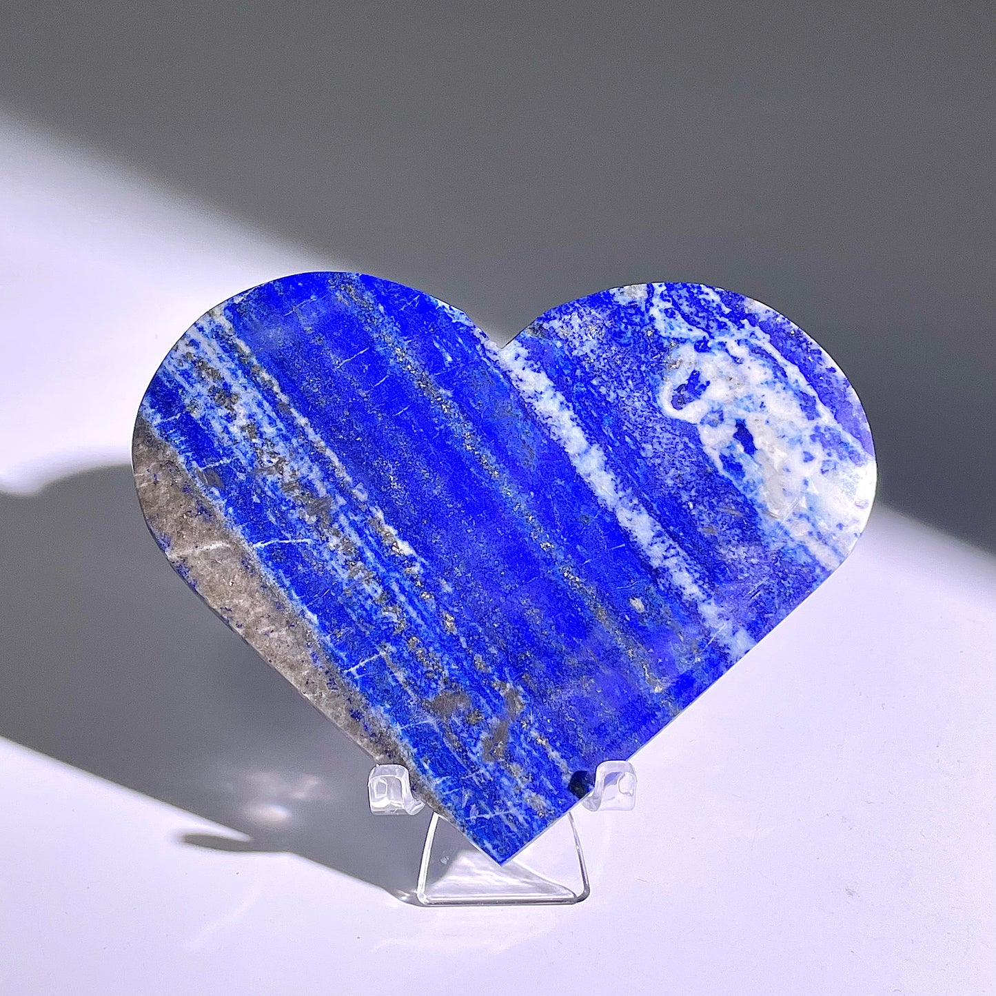 B170◇１点物◇ラピスラズリ ハート◇89×130×9mm天然石・鉱物・パワーストーン