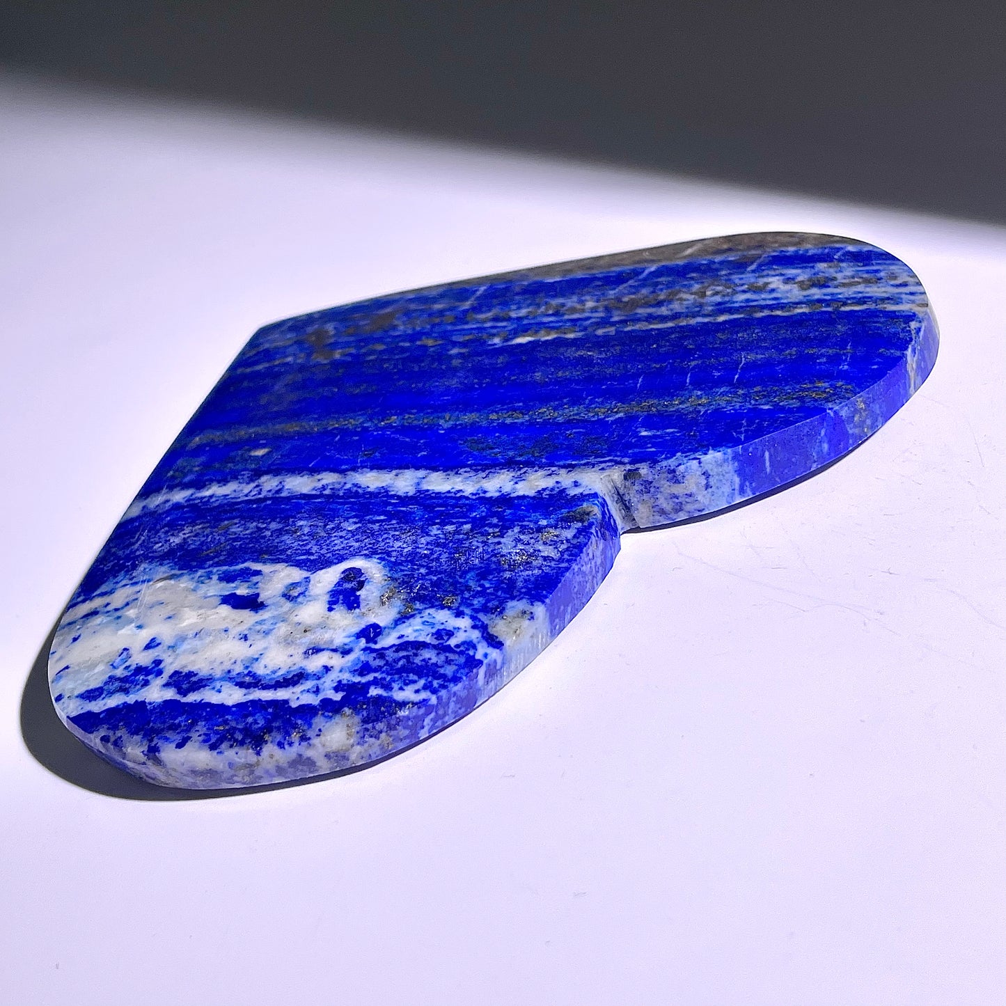 B170◇１点物◇ラピスラズリ ハート◇89×130×9mm天然石・鉱物・パワーストーン