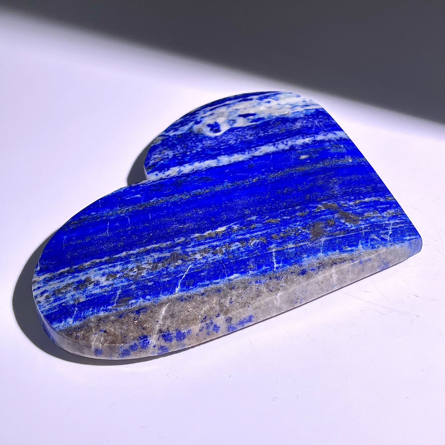 B170◇１点物◇ラピスラズリ ハート◇89×130×9mm天然石・鉱物・パワーストーン