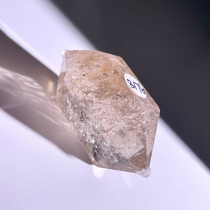 B176◇１点物◇ルチルクォーツ  ダブルポイント◇52×30×19mm天然石・鉱物・パワーストーン