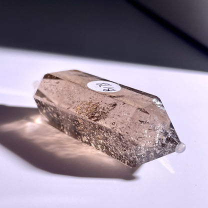 B178◇１点物◇ルチルクォーツ  ダブルポイント◇55×16×19mm天然石・鉱物・パワーストーン