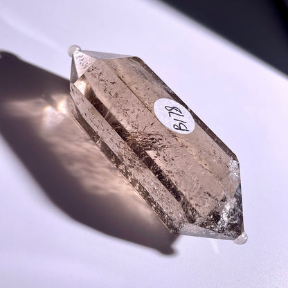 B178◇１点物◇ルチルクォーツ  ダブルポイント◇55×16×19mm天然石・鉱物・パワーストーン