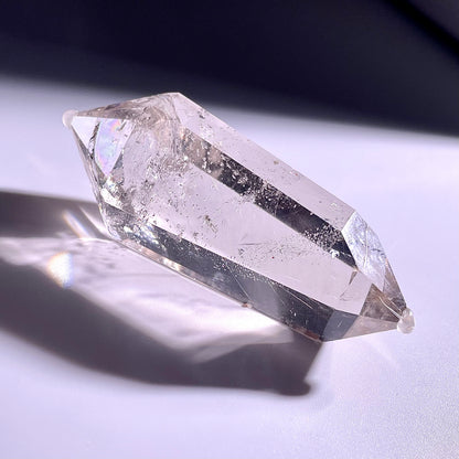 B189◇１点物◇ルチルクォーツ  ダブルポイント◇65×23×19mm天然石・鉱物・パワーストーン