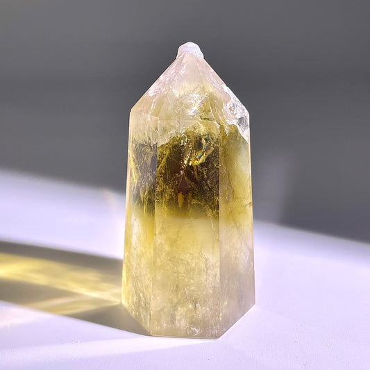 B196◇１点物◇シトリン  ピラー◇65×33×28mm天然石・鉱物・パワーストーン