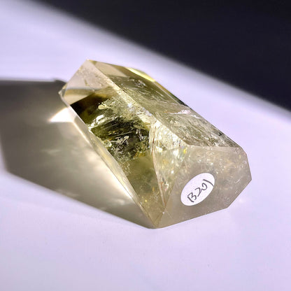 B201◇１点物◇シトリン  ピラー◇69×35×23mm天然石・鉱物・パワーストーン
