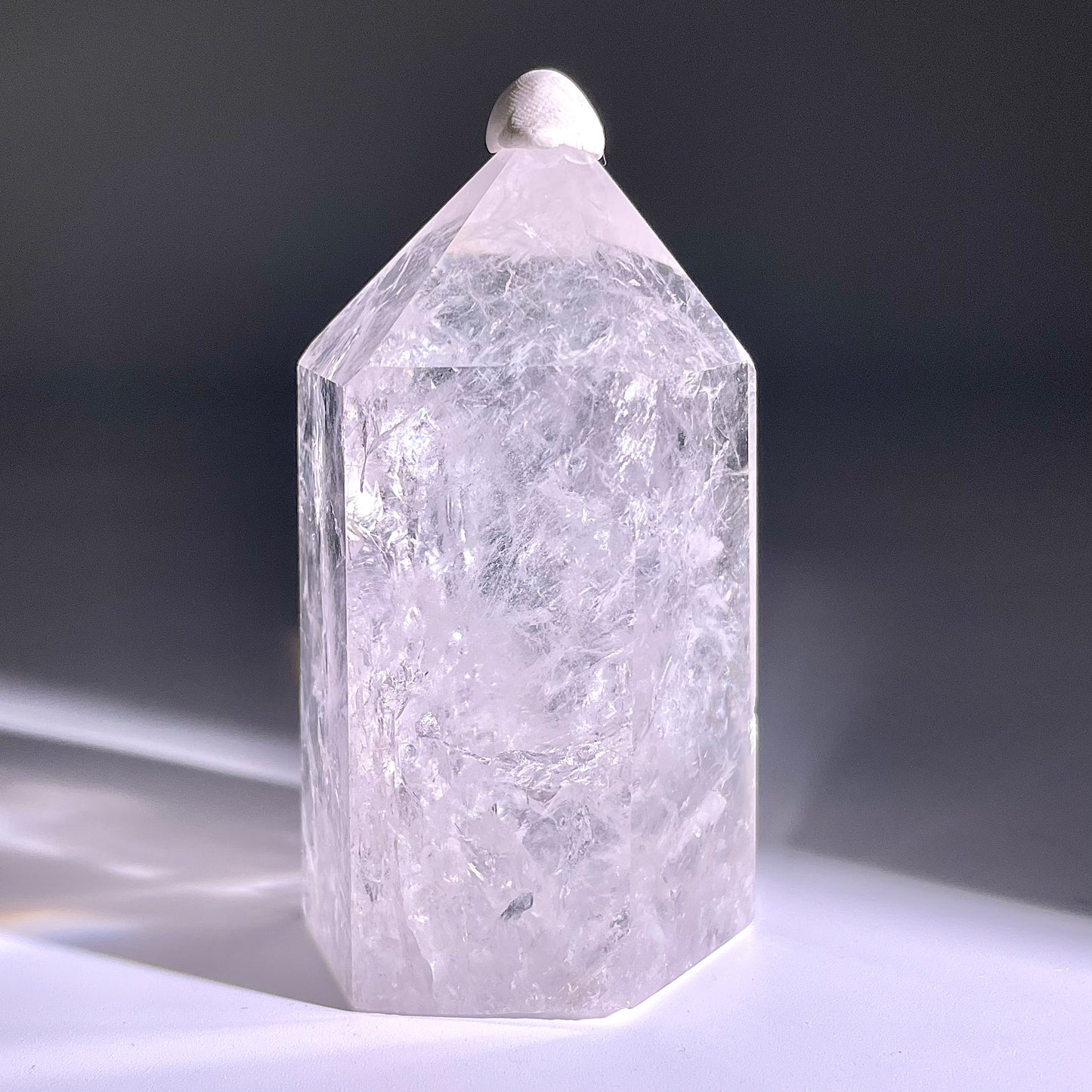 B202◇１点物◇水晶アゼツライト  ピラー◇75×49×43mm◇天然石・鉱物・パワーストーン