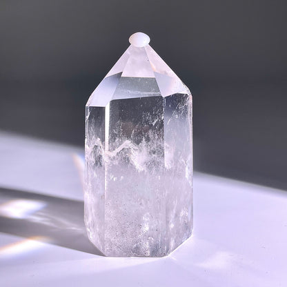 B208◇１点物◇水晶アゼツライト  ピラー◇72×38×37mm◇天然石・鉱物・パワーストーン
