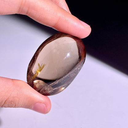 B227◇１点物◇スモーキークォーツ  オーバル◇41×28×20mm◇天然石・鉱物・パワーストーン