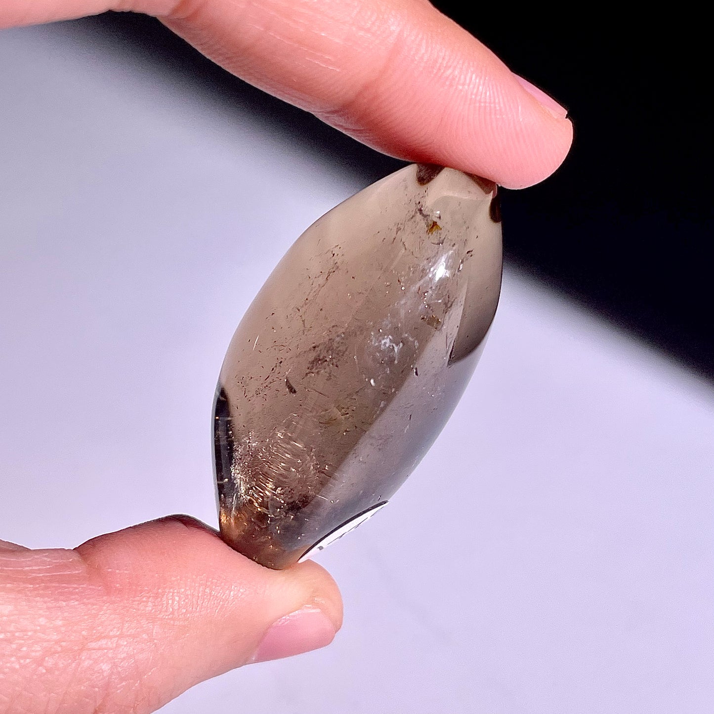 B227◇１点物◇スモーキークォーツ  オーバル◇41×28×20mm◇天然石・鉱物・パワーストーン