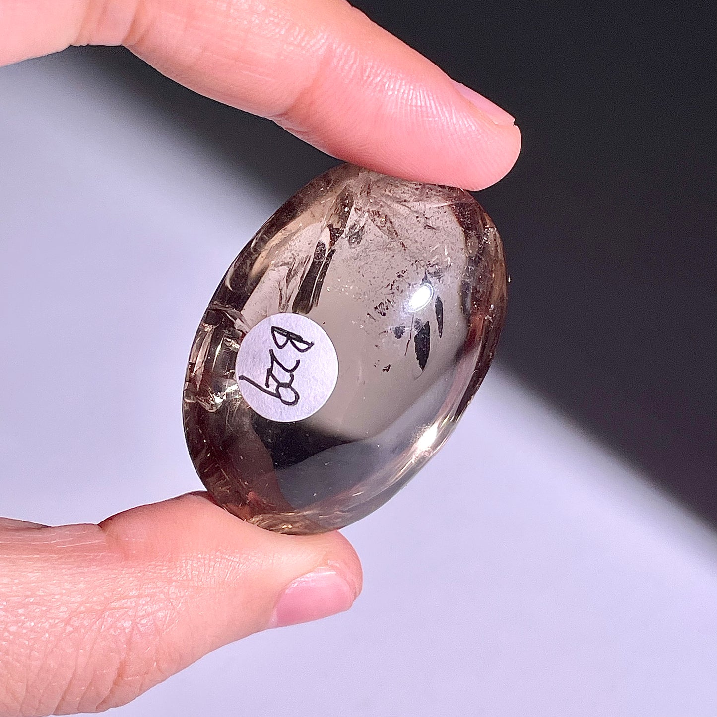 B229◇１点物◇スモーキークォーツ  オーバル◇38×26×18mm◇天然石・鉱物・パワーストーン