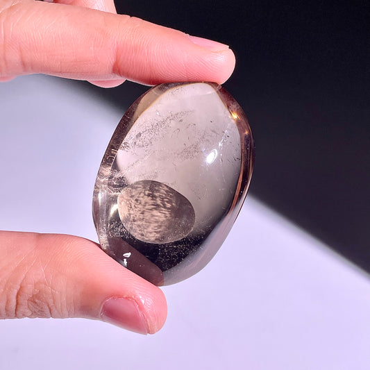 B234◇１点物◇スモーキークォーツ  オーバル◇42×29×19mm◇天然石・鉱物・パワーストーン