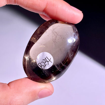 B234◇１点物◇スモーキークォーツ  オーバル◇42×29×19mm◇天然石・鉱物・パワーストーン