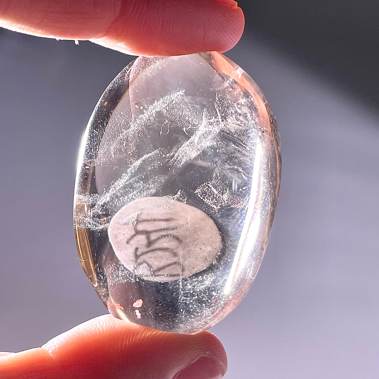 B234◇１点物◇スモーキークォーツ  オーバル◇42×29×19mm◇天然石・鉱物・パワーストーン