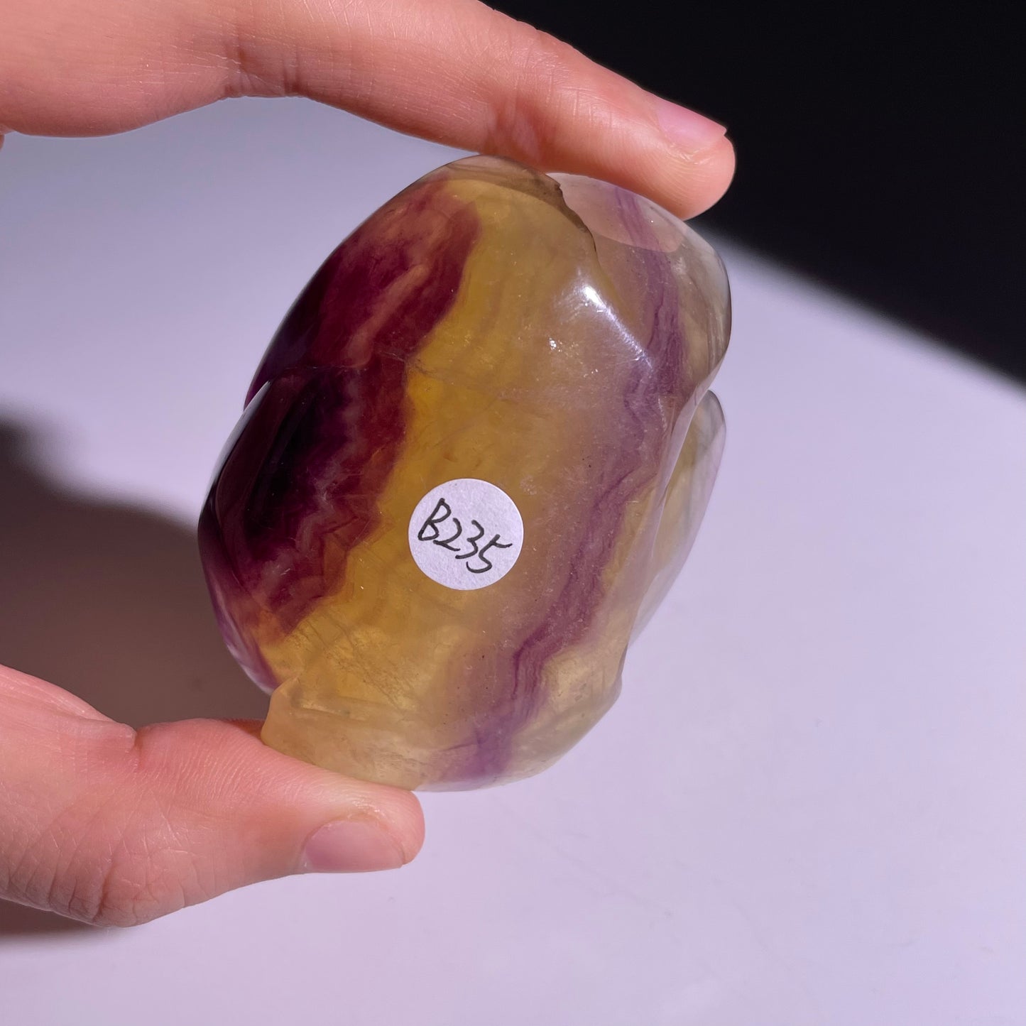 B235◇１点物◇フローライト  ハナ◇63×49×42mm◇天然石・鉱物・パワーストーン