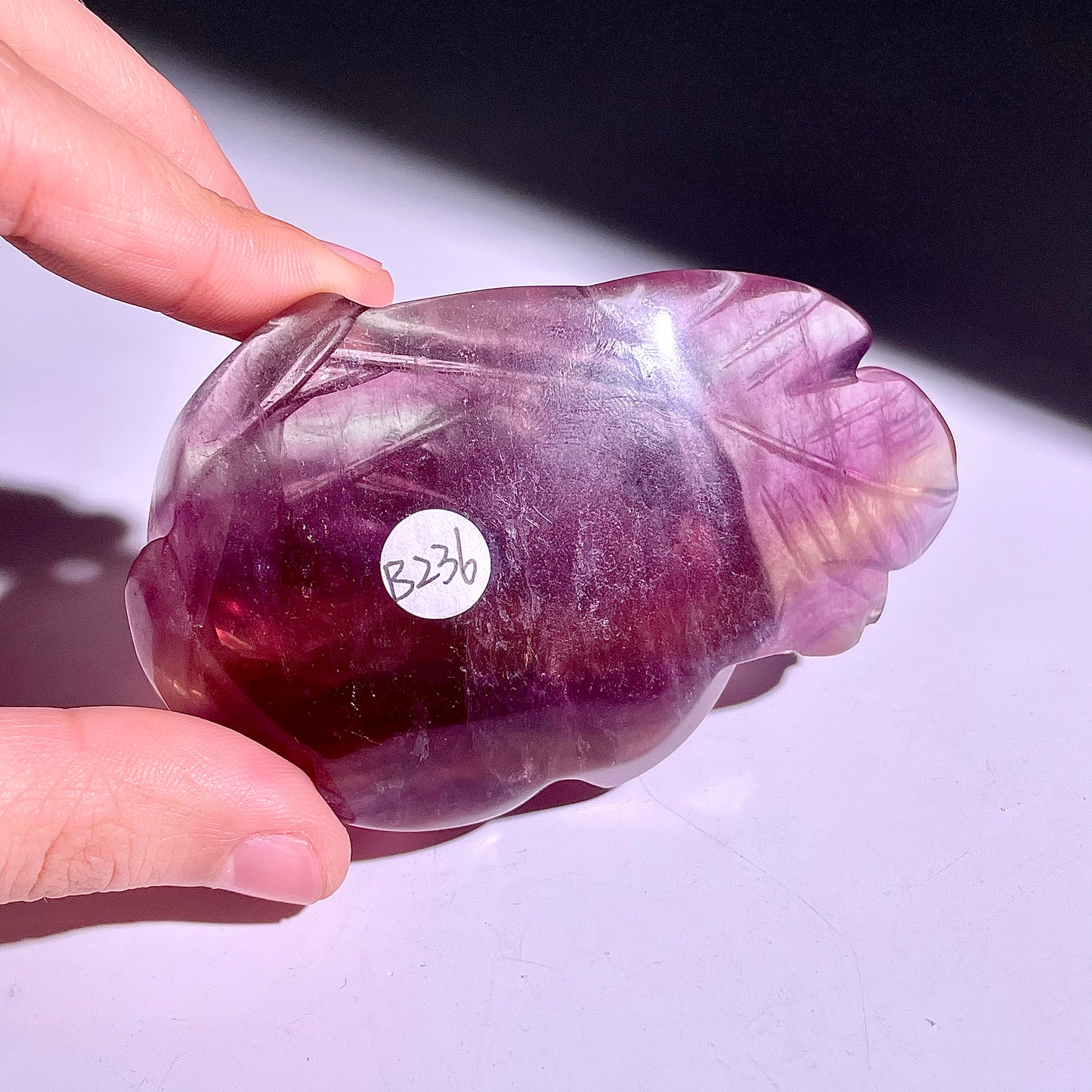 B236◇１点物◇フローライト  ハナ◇84×51×33mm◇天然石・鉱物・パワーストーン