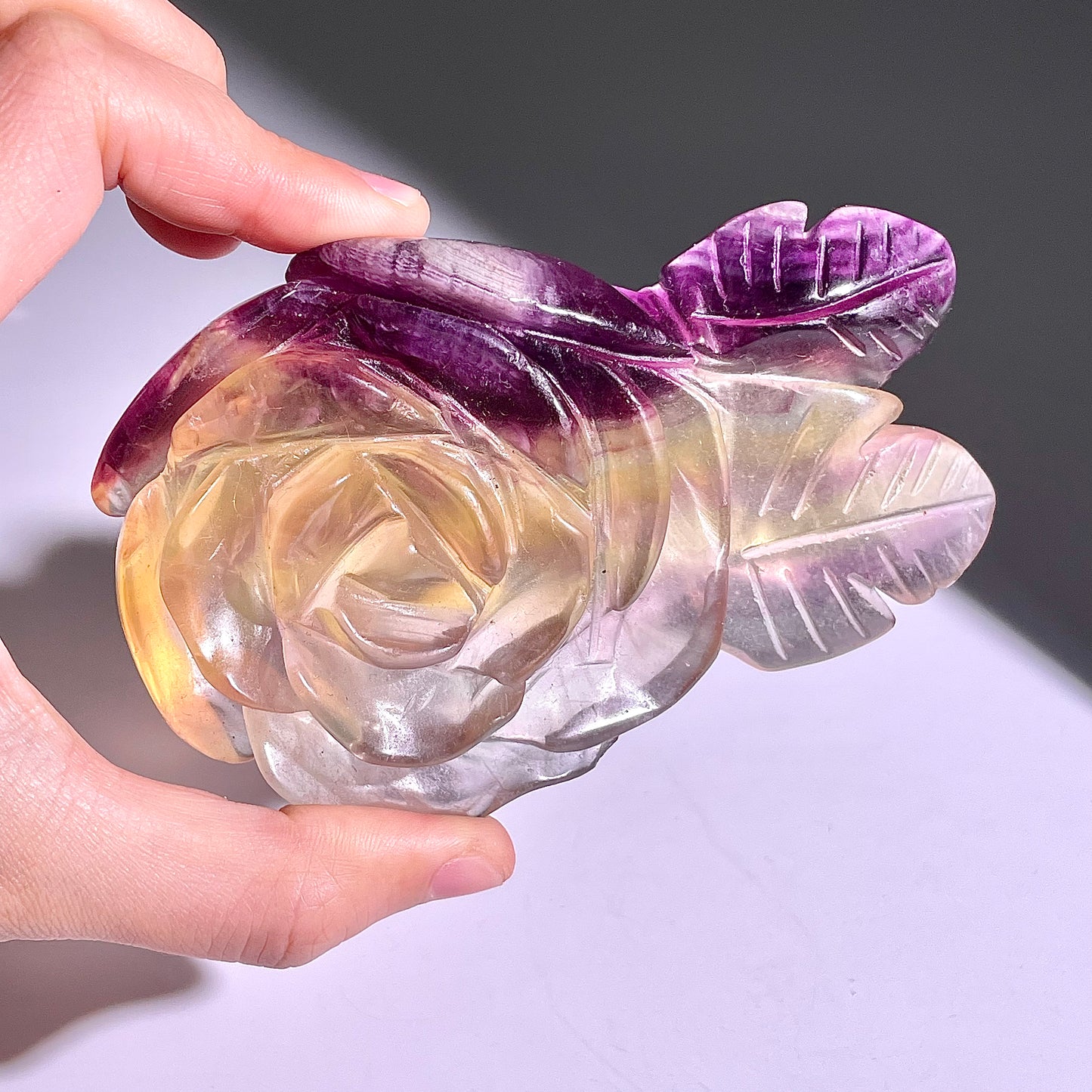 B243◇１点物◇フローライト  ハナ◇107×87×27mm◇天然石・鉱物・パワーストーン