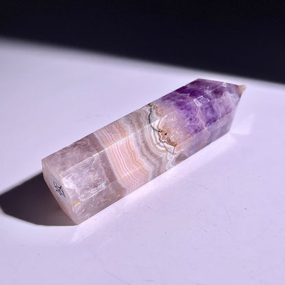 B295◇１点物◇夢幻の紫瑪瑙  ピラー◇86×21×20mm◇天然石・鉱物・パワーストーン