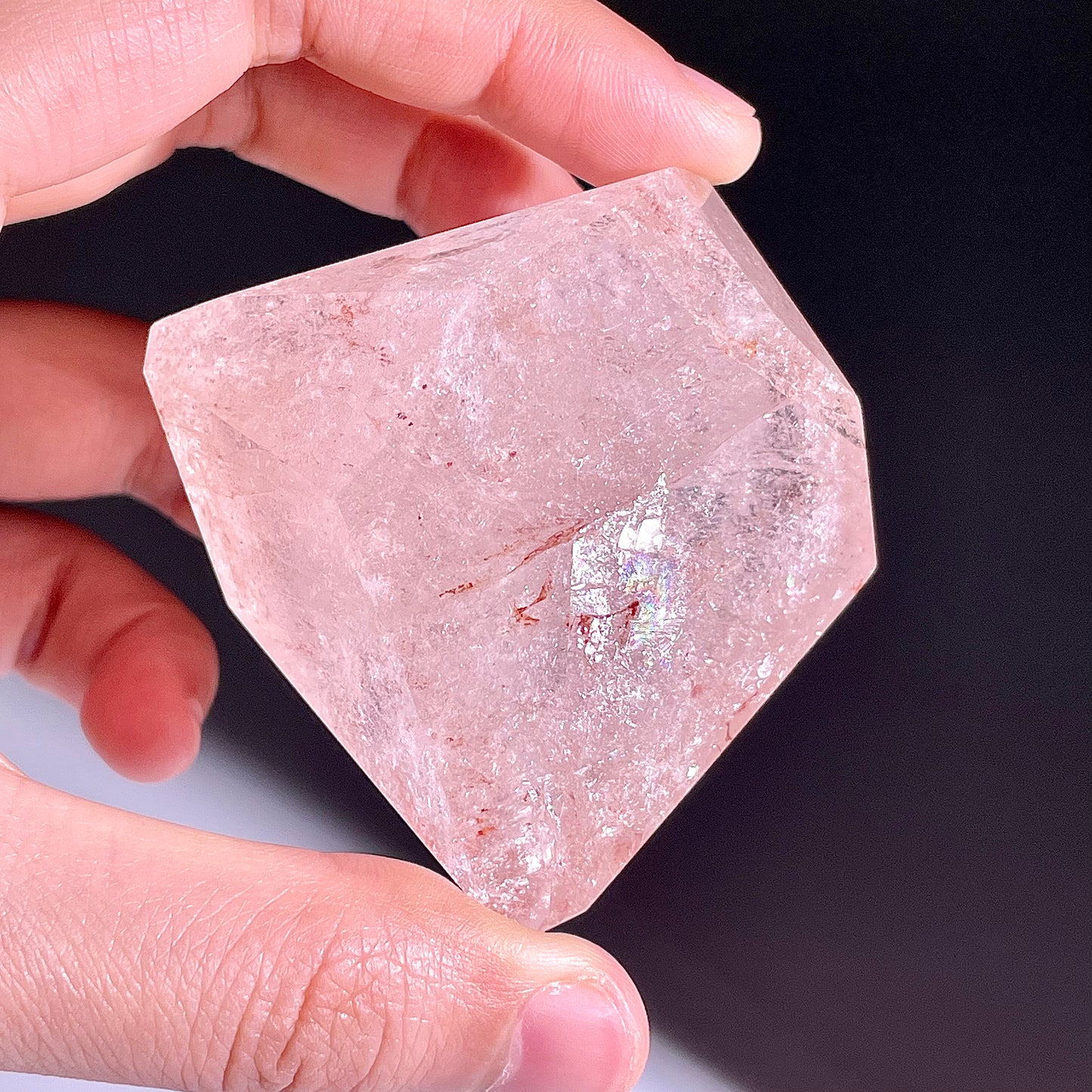 B312◇１点物◇ピンクアゼツライト 不規則◇57×64×46mm◇天然石・鉱物・パワーストーン