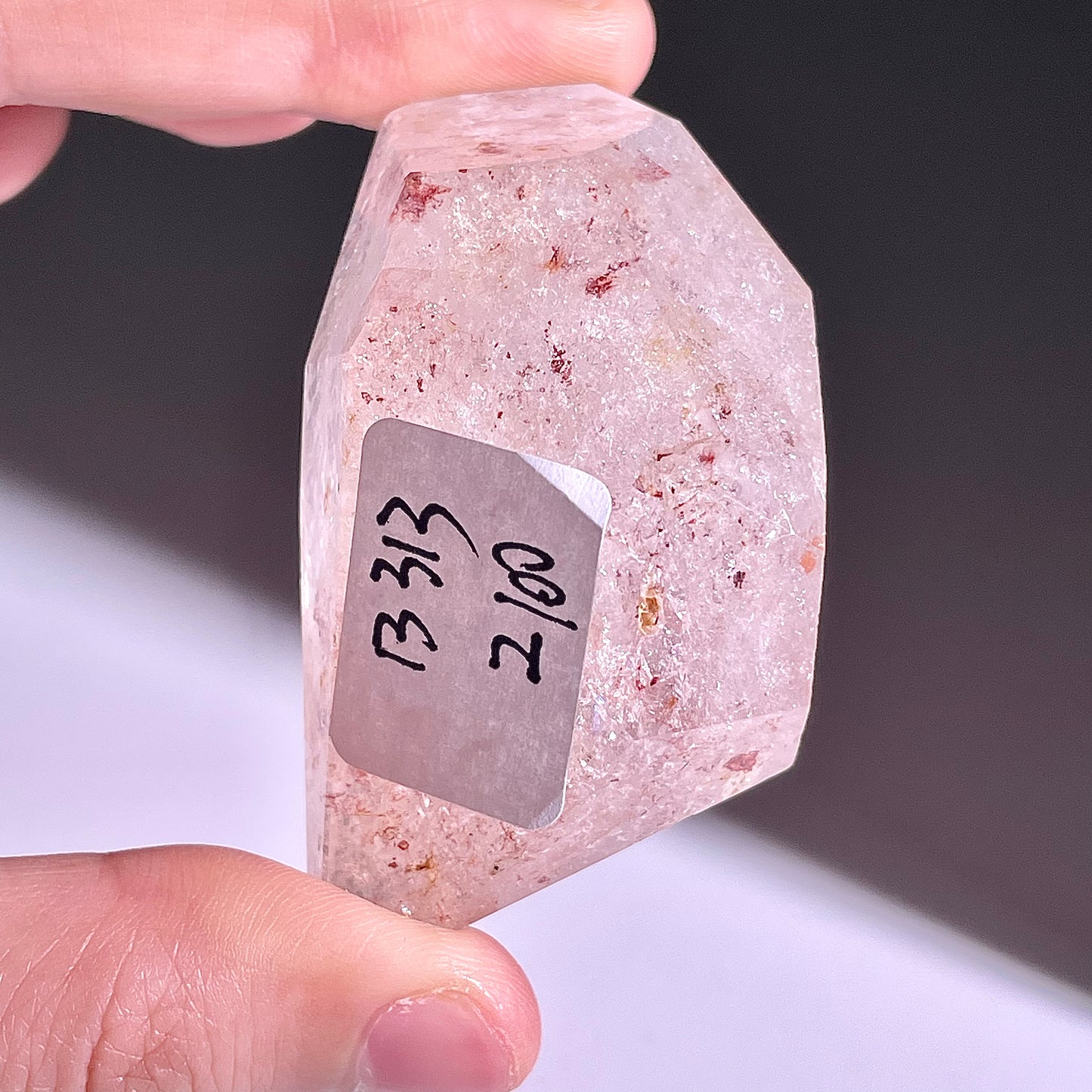 B313◇１点物◇ピンクアゼツライト 不規則◇60×34×29mm◇天然石・鉱物・パワーストーン