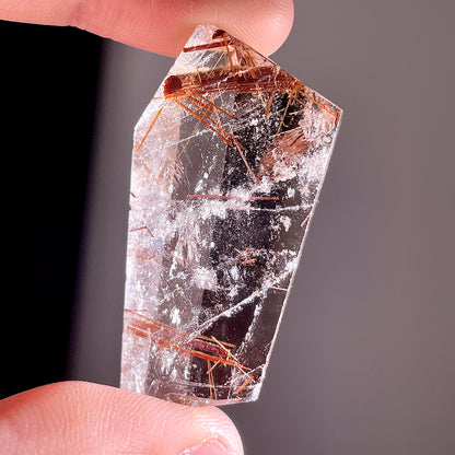 B323◇１点物◇ルチルクォーツ 不規則◇44×22×10mm◇天然石・鉱物・パワーストーン