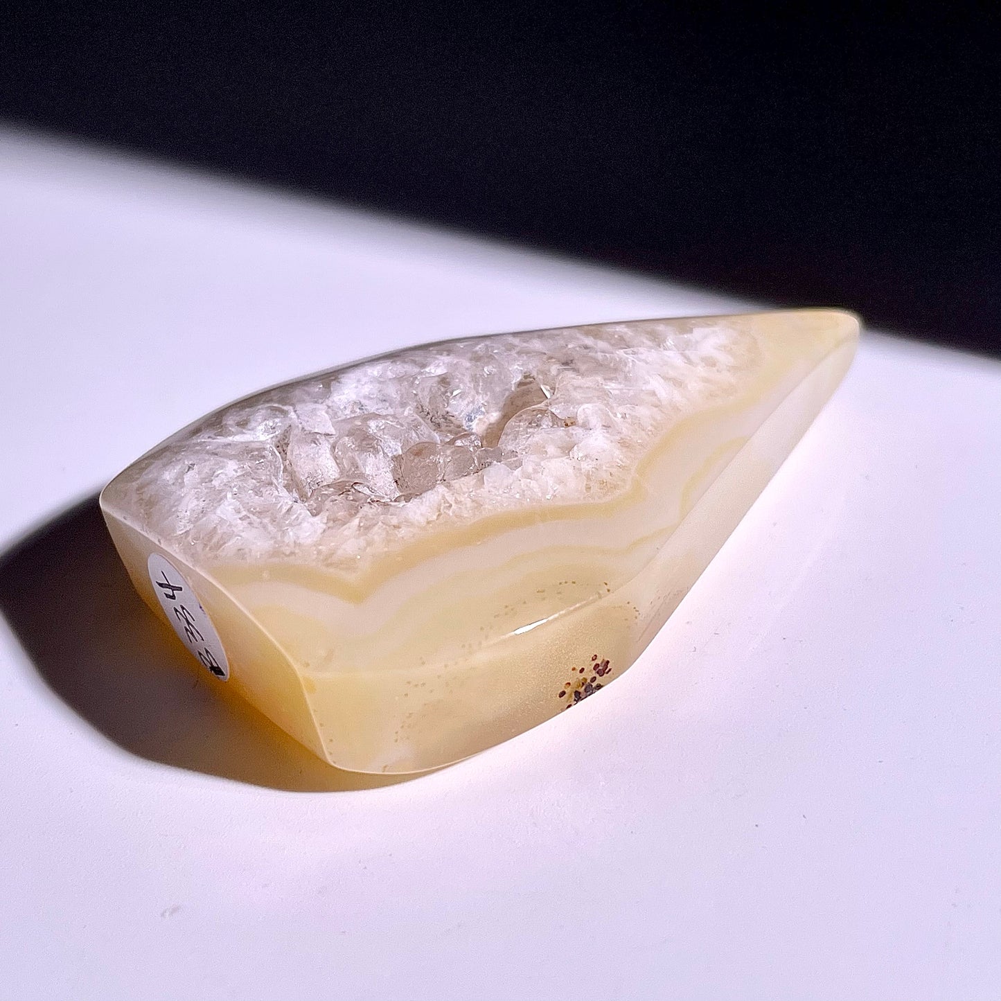 B334◇１点物◇瑪瑙 トーチ◇60×38×14mm◇天然石・鉱物・パワーストーン
