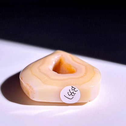 B337◇１点物◇瑪瑙 トーチ◇58×45×13mm◇天然石・鉱物・パワーストーン