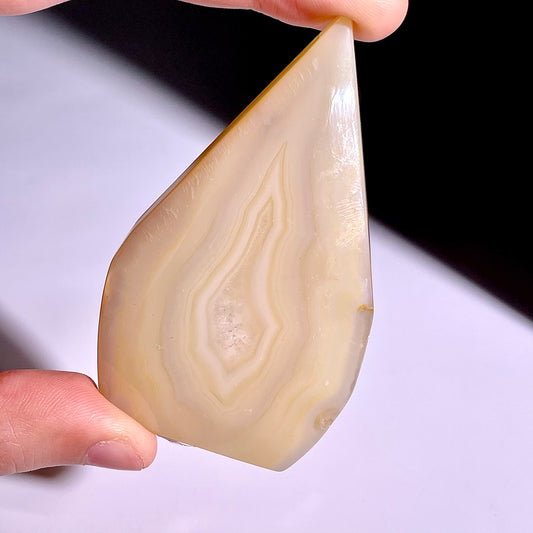 B347◇１点物◇瑪瑙 トーチ◇76×44×13mm◇天然石・鉱物・パワーストーン