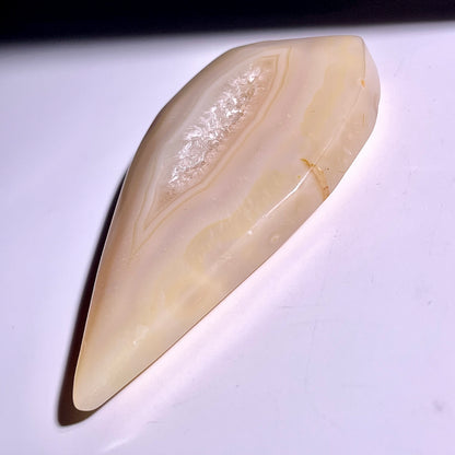 B347◇１点物◇瑪瑙 トーチ◇76×44×13mm◇天然石・鉱物・パワーストーン