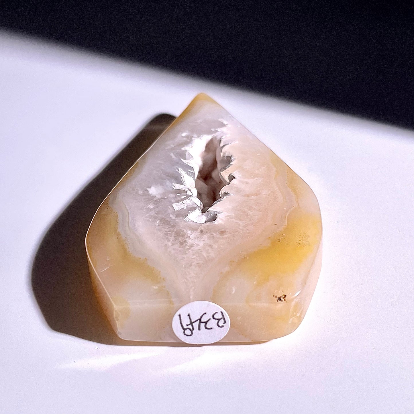 B349◇１点物◇瑪瑙 トーチ◇88×46×13mm◇天然石・鉱物・パワーストーン