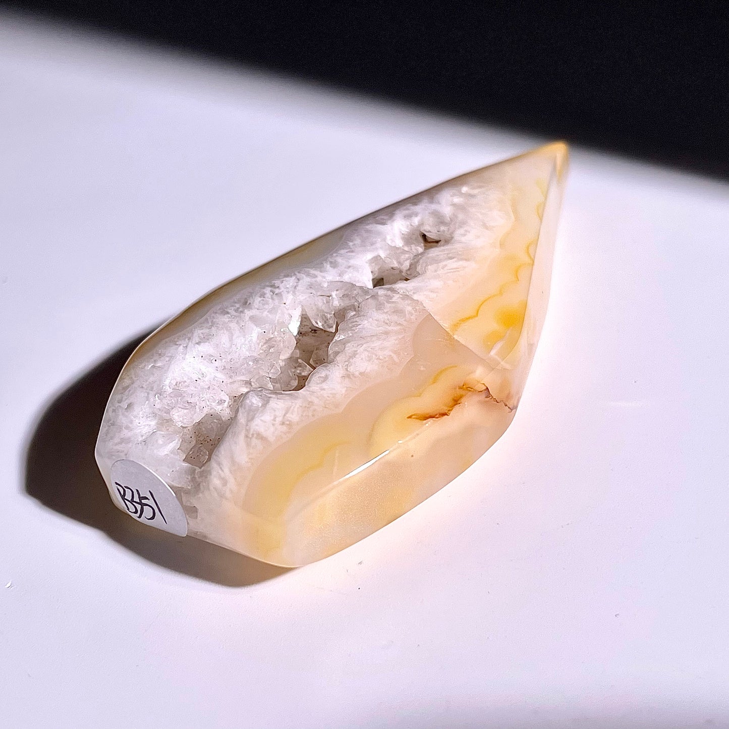 B351◇１点物◇瑪瑙 トーチ◇78×38×14mm◇天然石・鉱物・パワーストーン