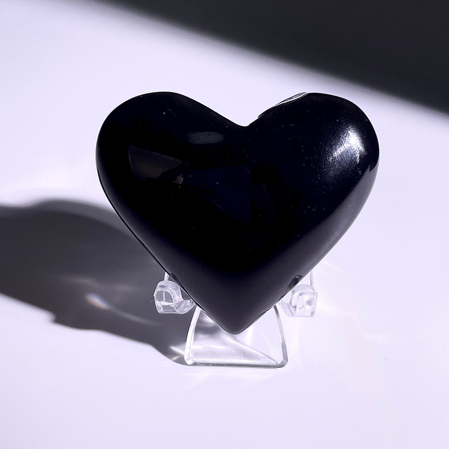 B373◇１点物◇レインボーオブシディアン  ハート◇39×51×21mm◇天然石・鉱物・パワーストーン